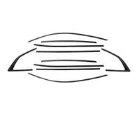 Fenêtre Décoration Extérieure Garniture de bande décorative de moulage de fenêtre, accessoires ABS 10 pièces adaptés pour Song Plus dm-i EV/Seal U/Sealion 6 2023 - 25