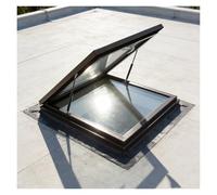 Fenêtre D'évacuation Toit Panoramique Grande Fenêtre Toit Panoramique Elle Apporte la Lumière Naturelle, Assure une Bonne Ventilation et Améliore L'esthétique Visuelle L'espace(85x85cm)