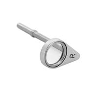 Fenêtre d'obturation et loupes pivotantes pour tête (tubes UniSpec) HEINE - Loupe pivotante 1.5 fois