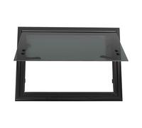 Fenêtre extérieure à pousser rectangulaire pour caravane, camionnette, camping-car, fenêtre latérale à fermeture éclair 0-85°, fenêtre basculante, fenêtre de camping-car avec moustiquaire et occultant