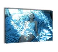 Fenêtre Femme Peinture Numero Adulte avec Cadre, Kit Peinture Numero Enfant avec Pinceaux, DIY Peinture Acrylique, Kit Loisir Creatif Adulte, Noel Halloween Decoration Chambre Murale 50x70cm J-a-1351