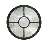 Fenêtre Fenêtres Rondes En Alliage D'aluminium Avec Verre Trempé De 5 Mm D'épaisseur, Cabanon À Montage Affleurant Personnalisables Pour Cuisine, Sous-sol Ou Restaurant(Black,102 cm/40.2 in)
