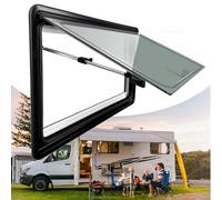Fenêtre inclinable robuste en verre trempé incassable pour camping-car et remorque cargo Design ultra épais et durable pour plus de sécurité et de confort