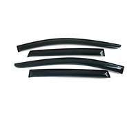 FenêTre LatéRale Pare Pluie Visières Pare-brise Voiture Pare-pluie Déflecteur Auvent Soleil Pluie Gardes Protecteur Pour Bmw X5 2005 2006 2007 2008 2009 2010 2011 Déflecteurs d'air avant et arrière