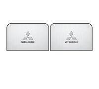Fenetre Laterale Pare Soleil De Voiture, pour Mitsubishi Outlander 2016-2021 Avant Et ArrièRe Vitres latérales Pare-Soleils Privée Protège Couverture,normal-2pcs-rear-doors