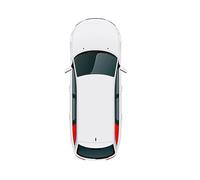 fenêtre latérale Pare-Soleil Pare-Brise Avant Arrière Voiture Pare-Soleil Bouclier Magnétique Fenêtre Latérale Visière Cadre Rideau pour Mini pour Countryman R60 2010-2015 2016(2PCS Train)