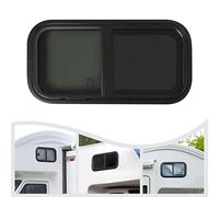 Fenêtre latérale pour caravane, 70 x 40 cm, teintée, protection contre les insectes, fenêtre de caravane, fenêtre de camping-car, fenêtre coulissante