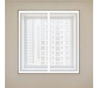 Fenêtre Moustiquaire Magnétique 50 x 140 cm Perçage Maille Ultra Fine Moustiquaire Fenetre Magnetique sur Mesure Installation Facile pour Chambre, Couloirs, Porte Patio, Blanc