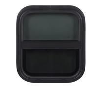 Fenêtre pour Camping-Car, Fenêtre Verticale pour Camping-Car 15.98x14in, Fenêtre coulissante teintée pour Camping-Car Fenêtre de remorque étanche avec moustiquaire
