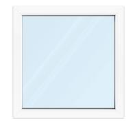 Fenêtre PVC 90x90 cm, aluplast IDEAL 4000, blanc, entièrement personnalisable