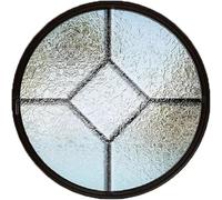 Fenêtre Ronde pivotante Personnalisable, fenêtre de Ventilation Lumineuse à Rotation à 360° pour intérieurs contemporains, fenêtre de cabanon affleurante en Verre trempé pour Usage