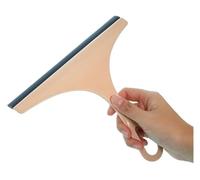Fenêtre Squeegees, Lot de 4 raclettes à verre multicolores 19x22CM for le nettoyage des vitres et tables(Pink)