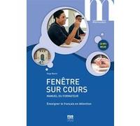 Fenêtre Sur Cours - Enseigner Le Français En Détention - Manuel Du Formateur (1 Cd Audio)