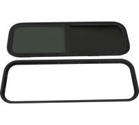 Fenêtre universelle de caravane, verre de sécurité teinté, moustiquaire,Pour 900X300 mm
