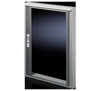 Fenêtre vitrée Rittal 2735.530 Verre gris clair (RAL 7035), transparent (l x H) 500 mm x 570 mm