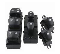 Fenêtre Voiture Bouton Pour Qashqai Pour Altima Pour Sylphy Pour Tiida Pour X-Trail Interrupteur Commande Fenêtre À Lumière Rouge 25401-1KA0A 25401-1KA0B 25411-1KL5A(Set A)
