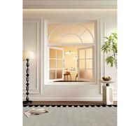 Fenêtres À Battants Vintage, Fenêtres Affleurantes, Fenêtre De Comptoir Pour Café Ou Stand De Restauration, Fenêtres Doubles Ouvrantes En Verre Pour Cuisine(Blanc,40x60 cm/15.7x23.6")