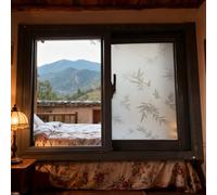 Fenêtres coulissantes, fenêtres de sous-sol, avec verre dépoli et moustiquaires, fenêtres universelles de remplacement, adaptées aux salles de bains.(60 * 80cm)