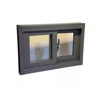 Fenêtres Coulissantes Horizontales, Fenêtres For Maisons Mobiles, En Alliage D'aluminium, Avec Moustiquaires Et Verre Trempé, Adaptées Aux Sous-sols, Salles De Bains(31.5x23.6in)