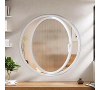 Fenêtres de cabanon, fenêtres Rondes pivotantes à 360°, fenêtres affleurantes en Verre trempé, Petites fenêtres à battants pour Maison, fenêtres coulissantes pour Salle de Bain, sa