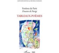Fenêtres de Paris - Finestre di Parigi Tableaux-Poèmes - Giovanni Dotoli - L'harmattan - broché - Poésie