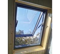 Fenêtres de toit et fenêtres de toit scellées personnalisables avec double couche en verre trempé pour toits inclinés et plats, éclairage idéal pour greniers, vérandas et espaces souterrains (50 x 45