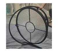 Fenêtres de Ventilation rectangulaires rotatives à 360°, faciles à Installer et à Nettoyer, avec vitre et moustiquaire, Montage encastré, Cadre en Aluminium (65 cm)