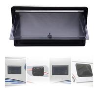 fenêtres de Voiture, Fenêtre de Ventilation for Camping-Car, Trappe coulissante à 70 degrés avec Pare-Soleil et moustiquaires, Plusieurs Tailles(1000mm*600mm)