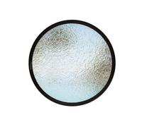 Fenêtres rotatives à 360° en verre - Fenêtres de ventilation en alliage d'aluminium de rechange en verre trempé Hublot noir A 50 cm - Améliore la circulation de l'air et le style