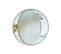 Fenêtres rotatives à 360° en verre - Fenêtres de ventilation en alliage d'aluminium en verre trempé de rechange pour hublot - Fenêtres rotatives de rechange - Blanc A 70 cm - Idéal pour les maisons