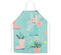 FenFang Tablier Cuisine Enfant Garcons Filles, Tablier Peinture avec Poche, Tabliers Jardinage de Chef Dinosaure pour Jardin Cuisson Pâtisserie Artisanat Coloriage École Fête 3-10 Ans