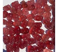 Feng Shui Charmes pour bijoux Faire du quartz aux fraises Pixiu Charmes Ornement de méditation pour le collier de bricolage Bracelet attirer la richesse 1pcs cinabar