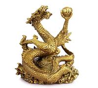 Feng Shui Dragon Dragon Sculpture Statue, Ornements à Collectionner, Richesse succès Bons Cadeaux Chanceux du Bureau à Domicile décor de Table