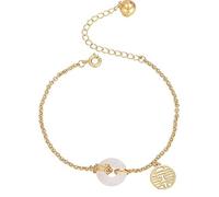 Feng Shui, en Forme de Beignet en Jade Feng Shui, Boucle d'harmonie, piè de Monnaie Ancienne, breloque en Jade, pièces en Argent Pur, de Richesse, Double Bonheur, en Jade, Pendentif Gourde,