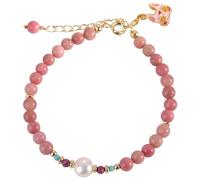 Feng Shui, en Rhodonite, en Cristal de Richesse, Masque de Renard, breloque en émail, à Quartz Chakra, chaîne en Forme de cœur, prospérité, Chance, Argent, Amour, Vacances, Cadeau pour Maman,