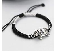 Feng Shui, Feng Shui Dragon 999 en Argent Antique Chinois Propriété de Chuck Charm-Charm Prosperity for Money Good Luck Longévité (Rouge)