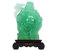 Feng Shui - Grande Statue de Bouddha Rieur Maitreya, Ornements, Figurine Portant Un Sac d'argent, Sculpture, décorations pour la Maison
