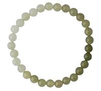 Feng Shui Hetian Jade richesse Bracelet Natural Gemstone Crystal Bracelet pour les femmes Amulet Bonne chance 6 mm Bracelet Bracelet Reiki Crystal Meditation attire la bonne fortune, B Cinnabar