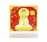Feng Shui Kuan Yin on OM Mani Padme Hum Plaque Mantra Élimine la douleur et guérir le corps et l'esprit