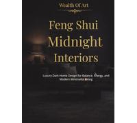 Feng Shui Midnight Interiors: Luxury Dark Home Design for Balance, Energy, and Modern Minimalist Living