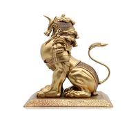 Feng Shui Table Statue invitante Richesse Feng Shui Ornements Business Félicitations Cadeau Housemarming Gift Decorations Home Decorations Bouddha Decoration (Taille: L)