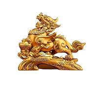 Feng Shui Table Statue Lucky Feng Shui invitante Richeur Ornement Salon Entrée Office Cabinet à vin Gathering Richesse Décorations exquises Ornements de Bureau Bouddha Décoration (Couleur: Gauche