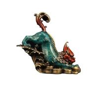 Feng Shui Table Statue Vintage Luxury Copper Ornement de Salon Chinois Office Office Decorations de Bureau Feng Shui Accessoires Bouddha DÉCORATION (Couleur: Gauche, Taille: L)