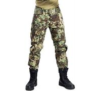 FENG - Tactical Camouflage - Pantalon militaire pour homme - Multi-poches, respirant et imperméable - Pour la chasse