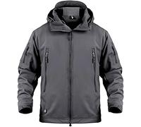 FENG Veste tactique pour hommes veste Softshell veste de Camouflage militaire imperméable Softshell polaire automne hiver veste (Army Yellow,5XL)