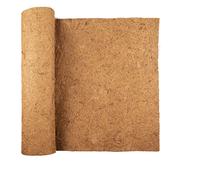 Fengaim 1 m x 0,5 m en fibre de coco pour panier à suspendre, tapis de culture pour plantes de jardin, pot de fleurs, rouleau de revêtement en fibre de coco pour pots de terrasse, jardinière, mur,