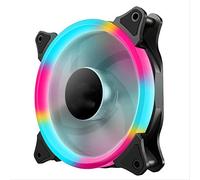 FengFang Ventilateur Coloré LED Refroidissant Le Ventilateur De La Boîte Principale De L'Ordinateur De Bureau