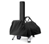 Fenghome Housse de four à pizza Ooni karu 16, étanche, résistante aux intempéries, sac de transport, tissu Oxford 420D, sac de transport, accessoires, noir, 83 x 52 x 34 cm