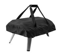 Fenghome Housse de four à pizza pour Ooni Koda 12, étanche, résistante aux intempéries, sac de transport, tissu Oxford, noir, 63 x 41 x 16