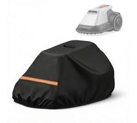 Fenghome Housse de protection pour robot tondeuse automatique sans fil - Housse de protection étanche pour robot tondeuse Eufy E15/E18 - Avec sangle à boucle et poignées - 63 x 43 x 35 cm